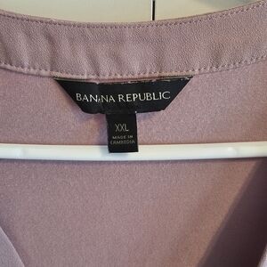 Banana Republic Pink Blouse XXL